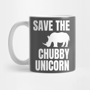 save rhino funny Mug